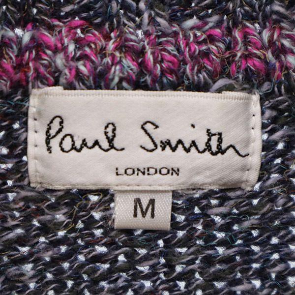 Paul Smith made in Japan Long sleeve knit M purple sweater Women Used