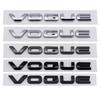 ABS Car Sticker Letters Emblem Rear Trunk Badge for  VOGUE EVOQUE Discovery Range Rover Defender Freelander