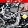 4Pcs Hose Gripper Plier Carbon Steel Long Reach Straight Spark Plug Removal Pliers Car Electrical Disconnect Plier Hose Clamp
