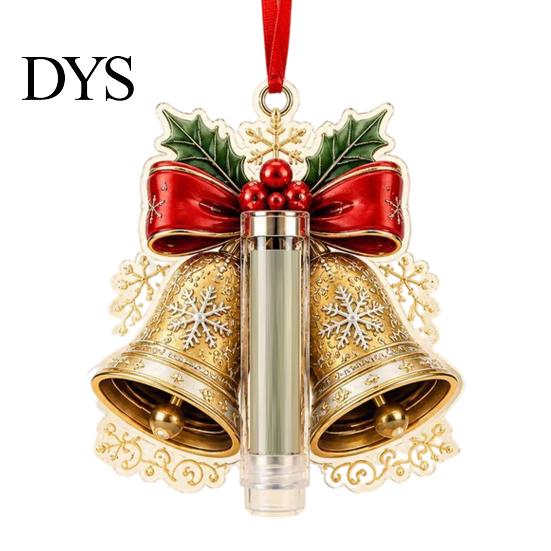 Weihnachtsbaum Hängendes Geschenk Bargeld Schmuckstück, Acryl Geldhalter, Lustiges Weihnachten Feiertag Austausch Zubehör Baum/Schleife/Weihnachtsmann/Glocke Form Dekoration für Baum,