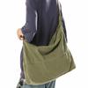 Lazy Wind Large Capacity Messenger Bag Washed Canvas Bag Retro Wear-resistant Shoulder Bag Women's Class Book Backpack