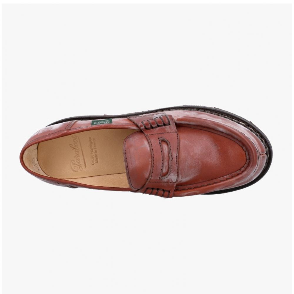 Paraboot Penny Loafer Lis Marron 1489 03