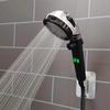 Cabezal de Ducha con Pantalla Digital LED de Temperatura 3 Modos Spray de Gran Caudal Alta Presión Ducha de Lluvia Grifo de Ducha Accesorios de Baño