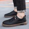 2025 New Men's Business Leather Shoes Lightweight Wear-resistant Soft Soled Mens Casual Boards Shoes Fashion Breathable Sneakers