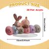 2D Easter Tabletop Sign Holiday Decoration Festive Supplies Spring Acrylic for Living Room