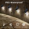 Right Angle Solar Deck Lights 2.4w 1.2v Abs Pc Intelligent Night Light Lamp Waterproof Power Bulb Warm White/white & Rgb Outdoor