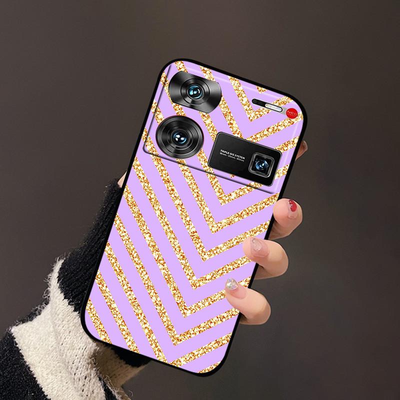 For nubia Z60 Ultra Cover Flower TPU Silicon Back Soft Case Funda For ZTE nubia Z60 Ultra Bumper Coque Z60Ultra Z 60 Ultra