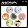 KPOP NEXZ Cartoon Abzeichen Yu Tomoya Haru Seita Hyui Yuki SoGeon Runde Anstecknadeln Hohe Qualität Blech Taschendekorationen Fan-Geschenk
