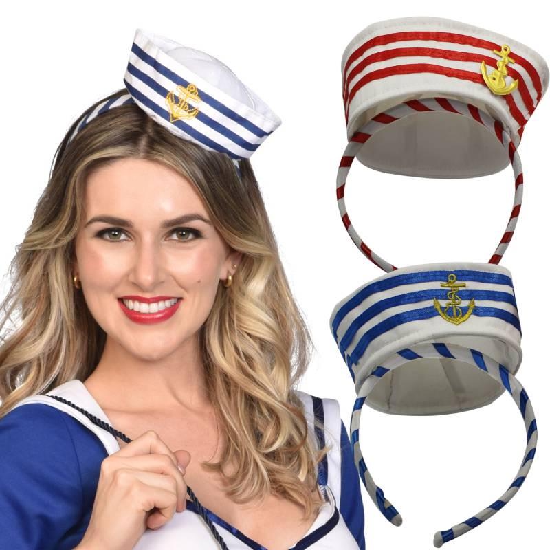 Jiaqi Christmas Easter Halloween Navy Headband Decorative Accessories Unisex Headgear
