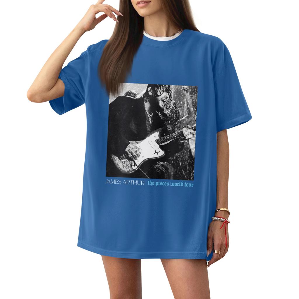 Women's Casual Letter Print Short-sleeved Top T-shirt
