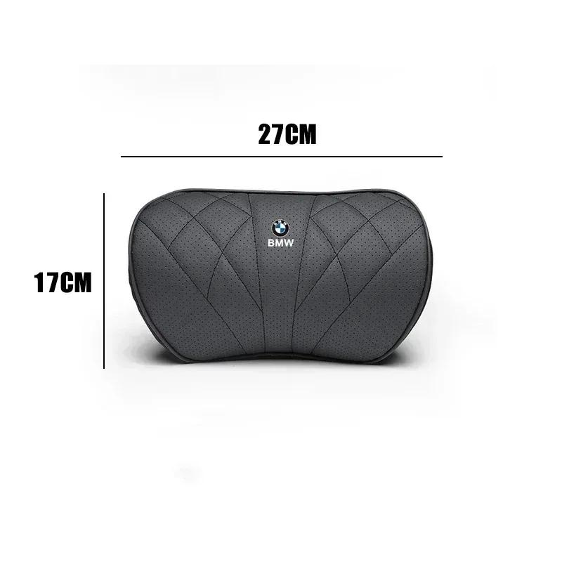 -Car Head Pillow Neck Support Auto Seat Covers Headrest For BMW Series I3 I4 G07 G06 G05 G02 G01 F48 F39 G42 G30 G20 G26 F01 F02