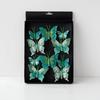 Colorful Butterfly Christmas Decoration Plastic Feather Christmas Tree Decorations  Xmas New Year