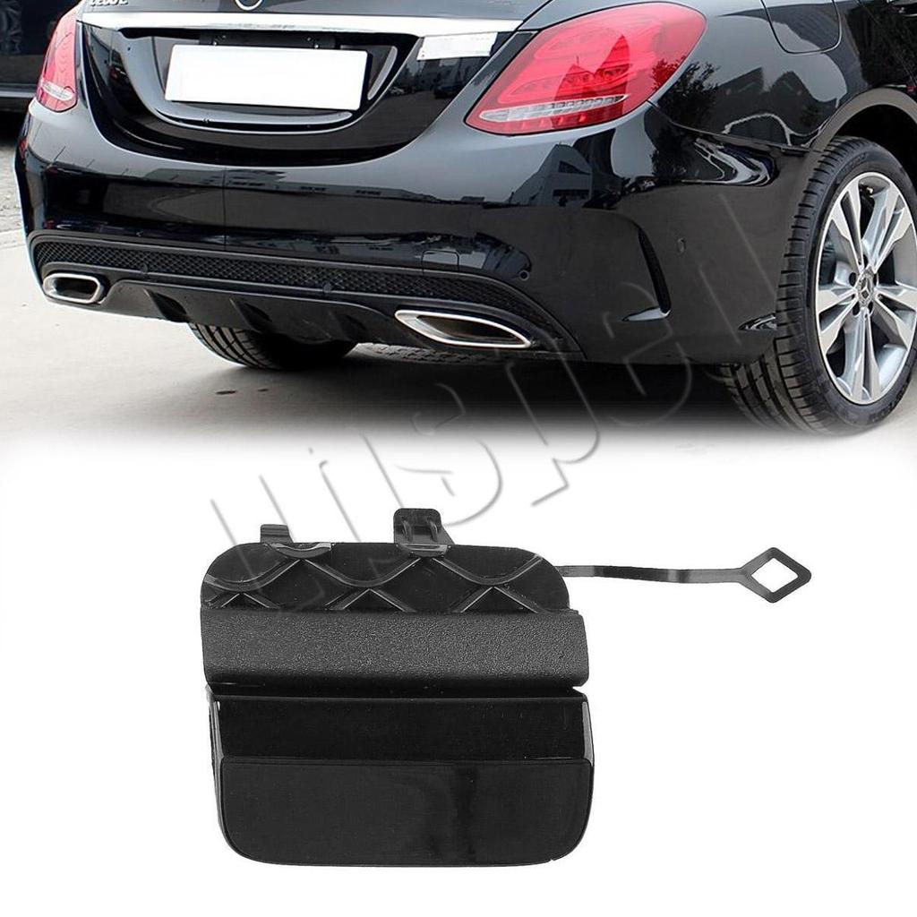 Rear Bumper Tow Eye Hook Cover Cap For Mercedes Benz W205 C43 Sport 2015-2018