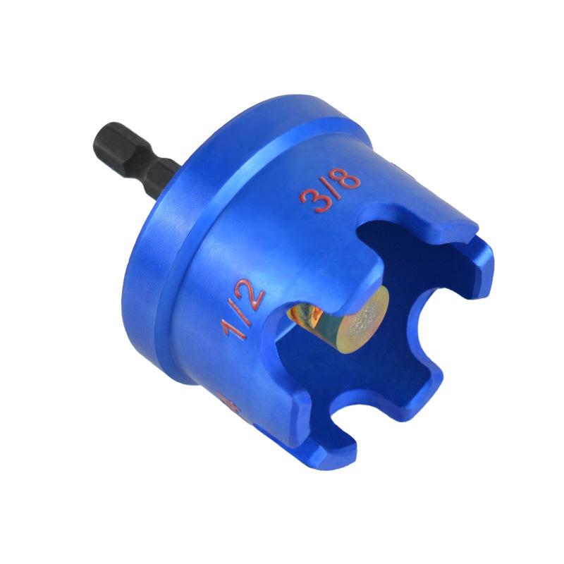 Multi-Functional Aluminum Alloy Nut Driver & Drill Bit Adapter Kit