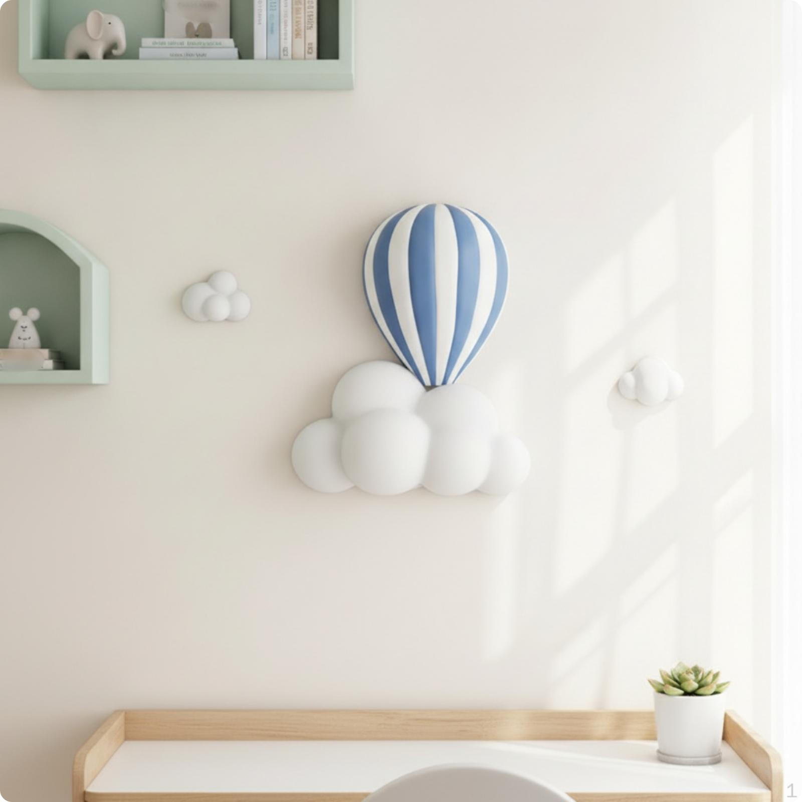 Airs Balloon Wall Decor Three-Dimensional Art