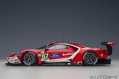 AUTOart 1/18 Fertigmodell 81911 Ford GT 2019 #67 Le Mans 24 Stunden LMGTE Pro Klasse Rot/Weiß