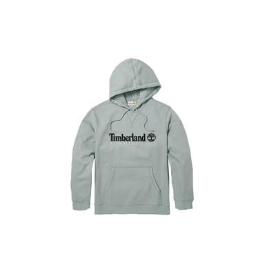 Timberland 50th Anniversary Special Series Hooded Letter Long Sleeve Sweatshirt Unisex Sweatshirt Mineral-Grey A2E2C-EA3