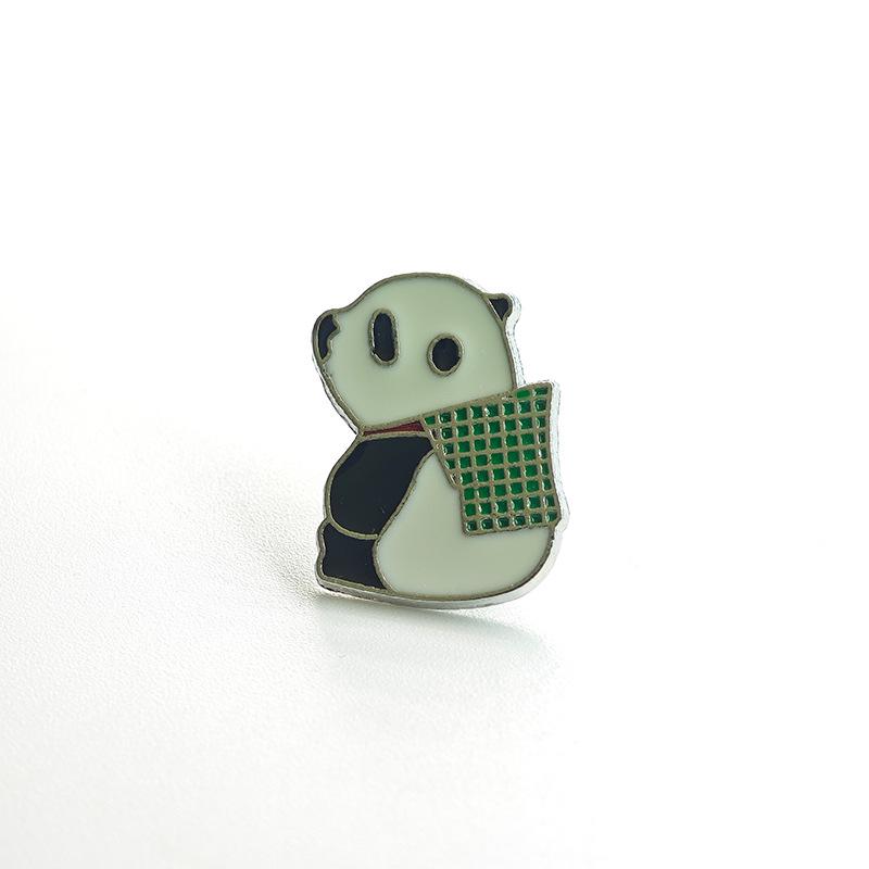 Cute Cartoon Metal Brooch - Trendy Fashion Accessory