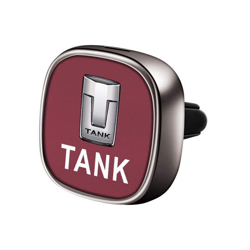 Tank 300/500 Car Air Vent Freshener: Men's Long-Lasting Light Fragrance for Interior Use.