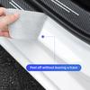 1/4/5Pcs Carbon Fiber Sticker Car Threshold Protective Film For Mitsubishi Lancer Ralliart ASX Mirage Pajero Xpander Attrage Ex WJ4