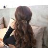 Hair Clip Metal Silver Steel Beautiful Z01