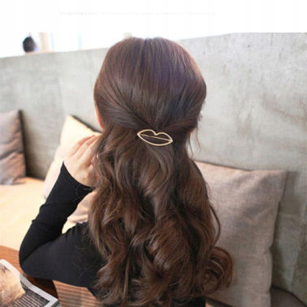 Hair Clip Metal Silver Steel Beautiful Z01