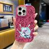 Phone Case: 2D Flat Design Suitable for iPhone 18 17 16 15 14 13 Pro Protective Case, Couple Style, Anime Girl, Christmas and Halloween Gift