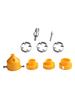 Dual-Function Tool Electric Die Kit Professional Use Yellow Red Dual Functionality Pipe Tool Spice 6-Point Compatibility