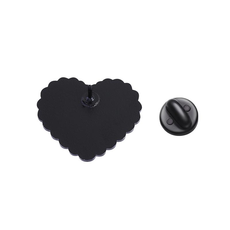 Cute Cat Heart Enamel Pins Custom Pink Cat's Paw Brooches Lapel Badges Clothes Animal Jewelry Gift for Kids Friends