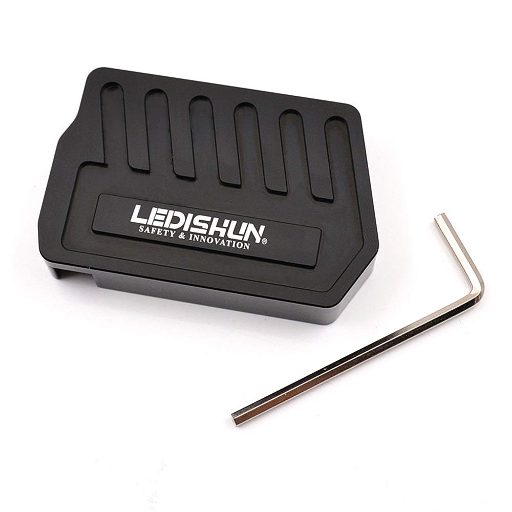 

Suzuki GSX250R DL250 GW250 V-Strom250 Magnifier CNC Aluminum Brake Pedal Expansion Base Expansion Plate (GSX-250R, Black) GSX-250R чёрный