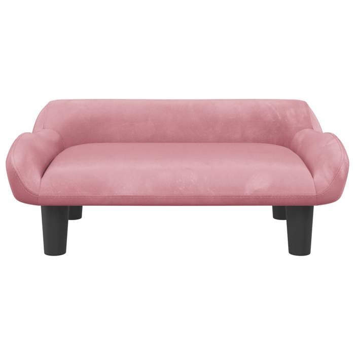 VidaXL Children's Sofa Pink 70x40x24 Cm Velvet, Mini Sofa, Mini Sofa Chair, Mini Sofa for Children, Sofa of 3196352