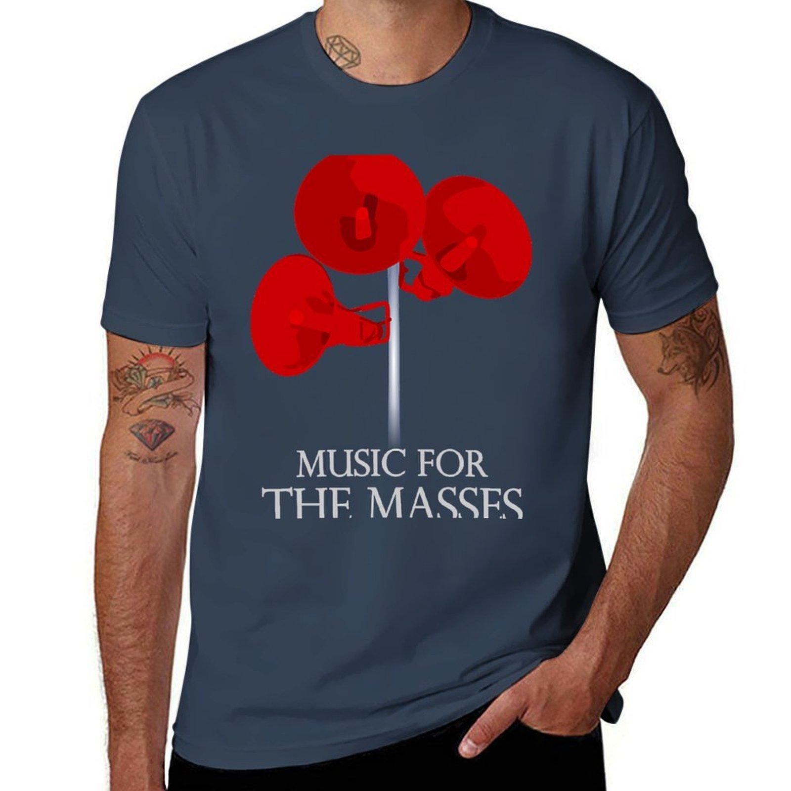 Music For The Masses Tshirt Fashion Graphic Tee For Unisex S