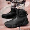 Four Seasons New High-top Hiking Shoes Outdoor Combat Boots Outdoor High-top Tactical Boots Land Combat Boots Thick-soled Training Boots