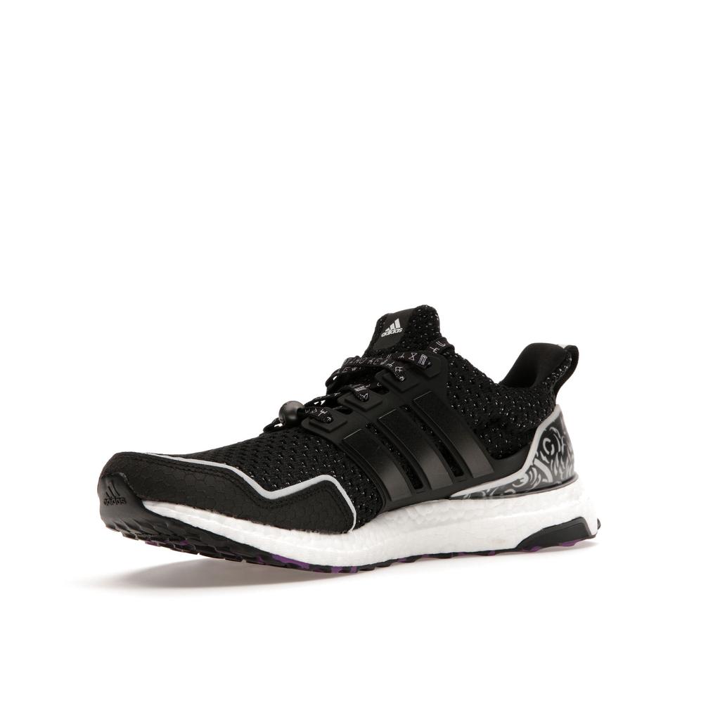 Marvel x adidas UltraBoost 5.0 Black Panther Baskets Unisexe Noir Core Blanc Nuage Violet Tribu HR0518