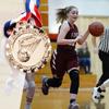6.5cm Basketball Medals Basketball Award Medals with Neck Ribbon Basketball Game Medals for Basketball Events