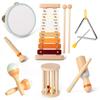 Juguetes de sonajero sensorial para bebés con xilófono Boho moderno, juguetes musicales educativos para bebés, juguetes Montessori para niños, educativos preescolares