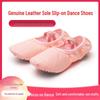 Girls' and Women's Cotton-Padded Non-Slip Ballet Dance Shoes - Flat Heel, Lightweight, for Winter Practice