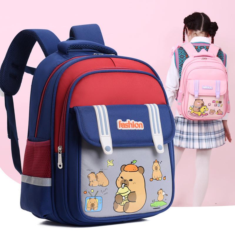 Childrens Cute Capybara Backpack For School With Comfortable Lightweight Design And Fun Colors