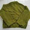 Women's European & American Stand Collar Solid Color Long Sleeve Jacket - Versatile Short Woolen Coat for Spring & Autumn.