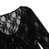 European & American Lace See-through Lace-up Cardigan - Sexy Summer & Autumn Style Top for Women