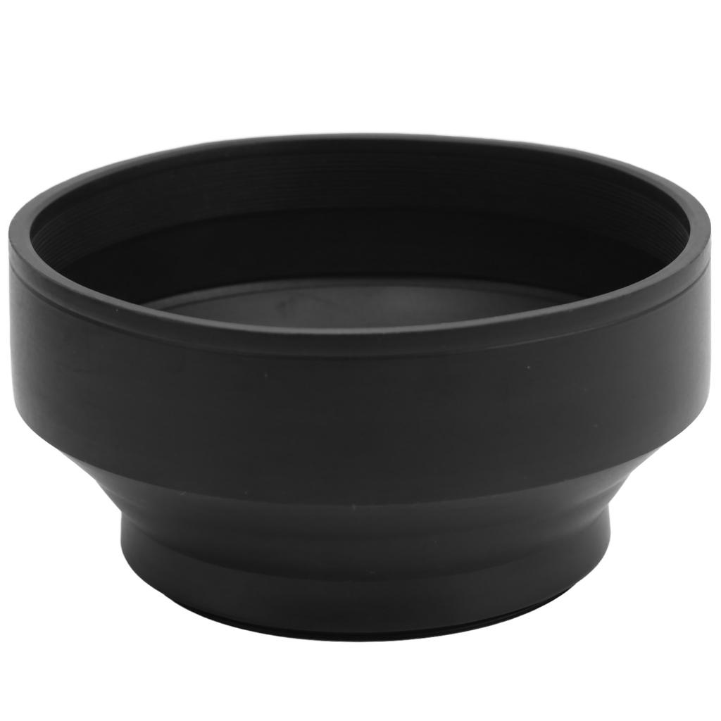 Osłona obiektywu Uniwersalna składana osłona obiektywu 3 w 1 z 3 różnymi regulowanymi stanami