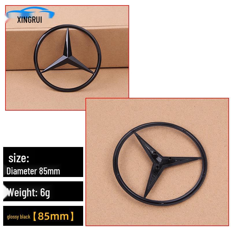 Mercedes E63S/C63S V8 Biturbo 4MATIC+ AMG Black Warrior Tail Badge Emblem Sticker