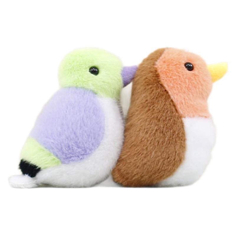 Soft And Huggable Cartoon Parrot Plush Pendant For Bags Keychains And Dolls