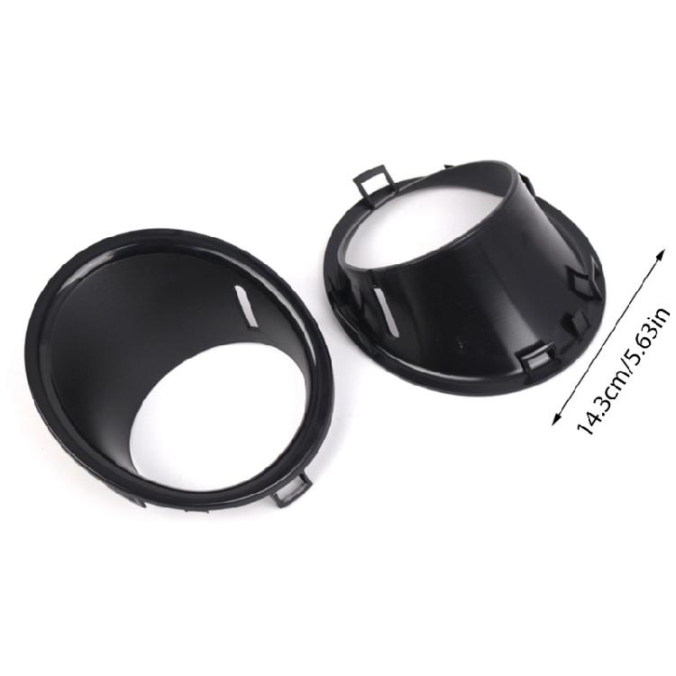 Fog Light Lamp Surround Trim Rings Cover For R55 R56 R57 51112753661 51112753662