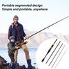 2.1m Lure Fishing Rod Carbon Fiber SpinningCasting Fishing Rod Removable High Sensitivity Gear For Trout Bass