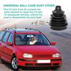 CV Boot Dust Cover Universal Split CV Boot Kit Driveshaft Stretchy Outer Gaiters Dust Cover Ball Head Constant Speed Round Clamp