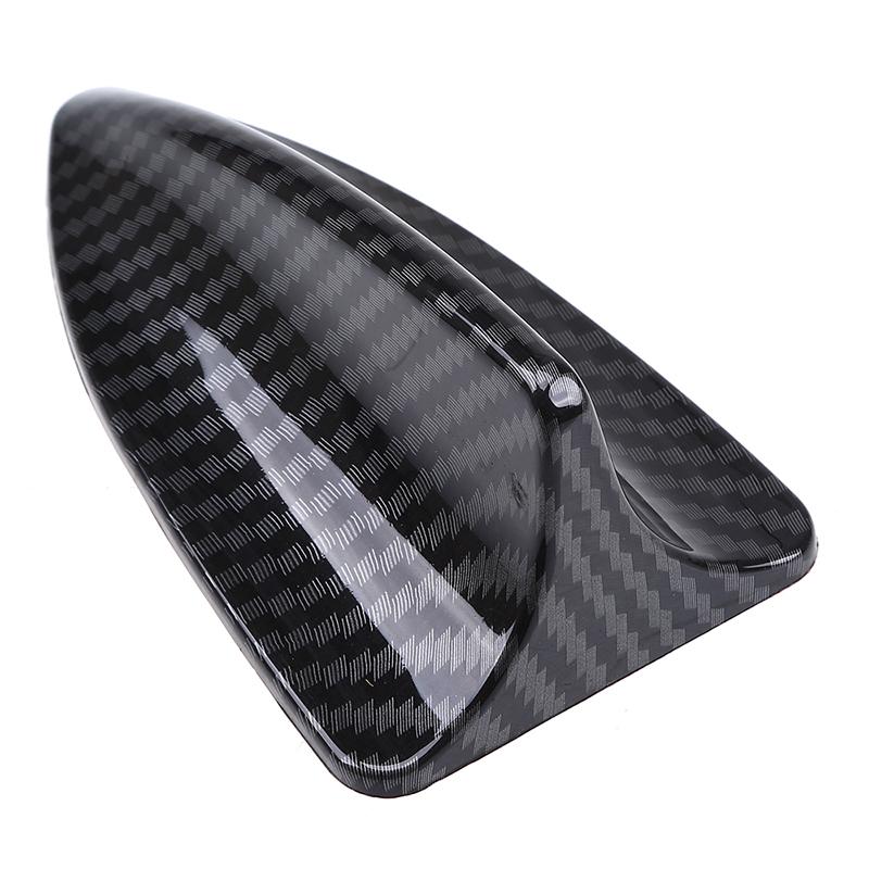 Universal Car Shark Antenna Carbon Fiber Look Auto Roof Decoration No Reception Function for BMW/VW/Ford/Mazda/Hyundai/Opel/Kia/Peugeot