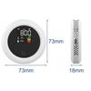 3 In 1 CO2 Meter Detector Portable Carbon Dioxide Meter With Buckle Infrared NDIR Sensor USB Charging for Planting Rooms Tourism