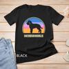 Schnoodle Vintage Sunset Dog Unisex T-shirt