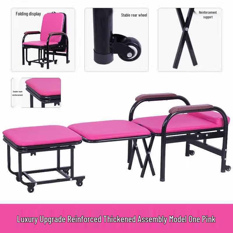 Portable Folding Bed Chair for Naps and Escort